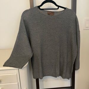 Kerisma sweater. Size S/M oversized grey sweater. Lightweight material.